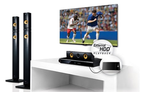 External HDD playback